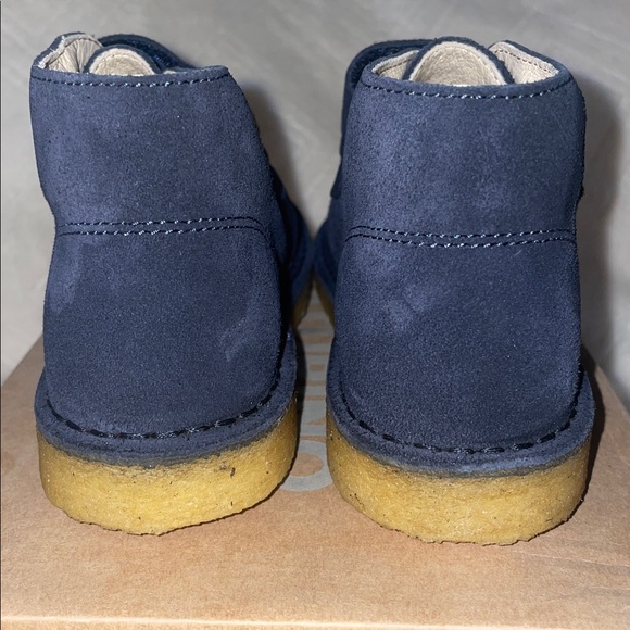 NWT NATURINO CHOCO Suede Desert Boots in Blue - Picture 12 of 15